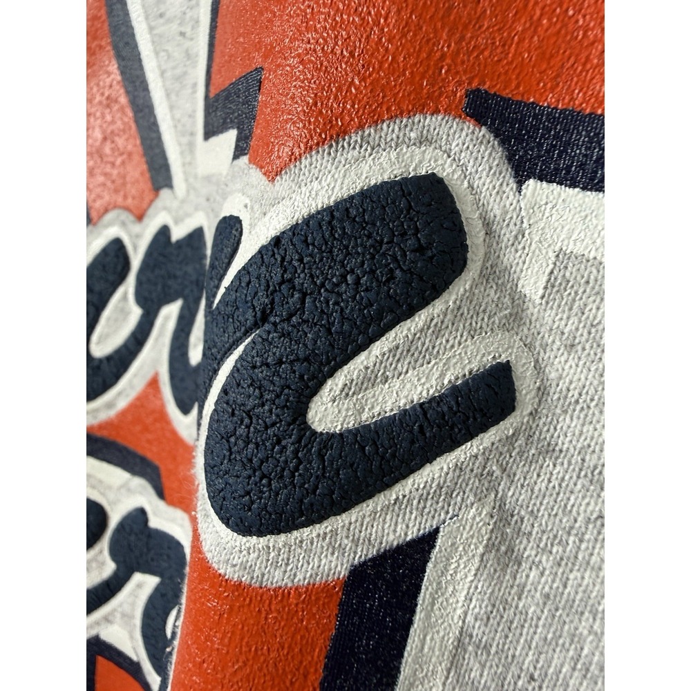 Vintage 90s Auburn University Tigers Alabama Crewneck Pullover Puff Print Sz. L - Picture 5 of 13